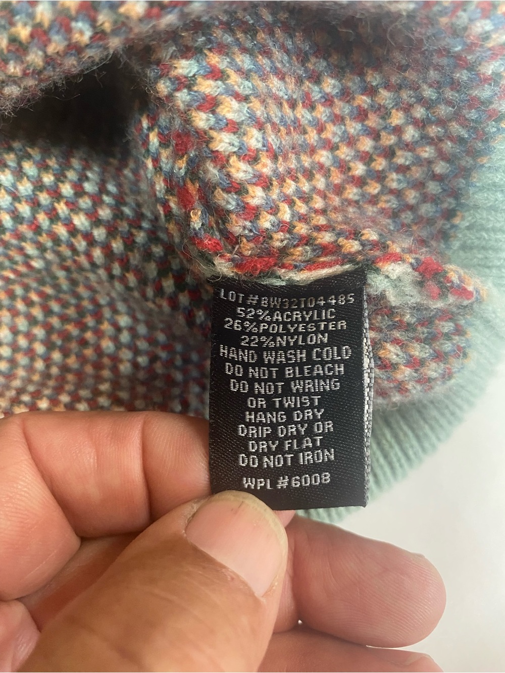 Rock & Roll Denim Multicolor Southwestern Pattern Knit Sweater Women’s Small - Picture 4 of 4